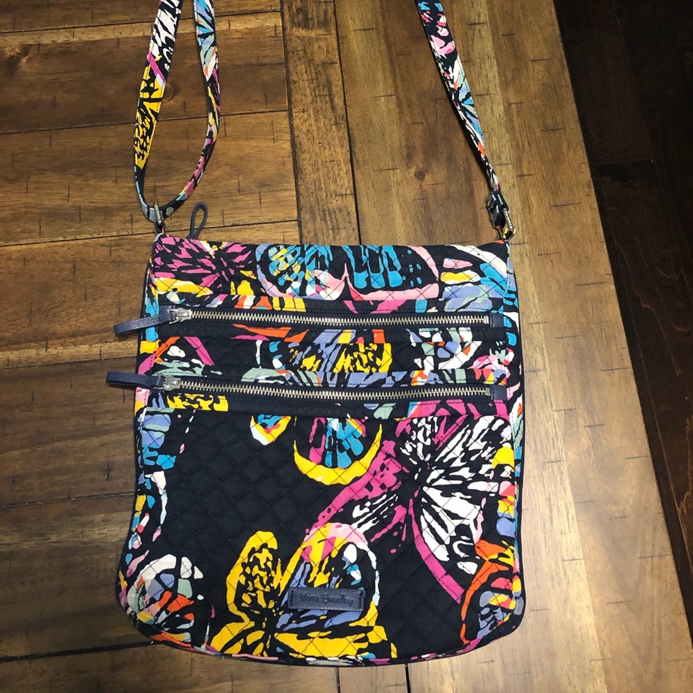 Vera Bradley Triple Zip Hipster